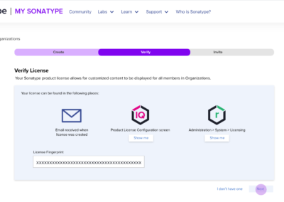 License Configuration